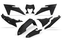 UFO PLAST kappenset trim kit ufo ktm black - thumbnail