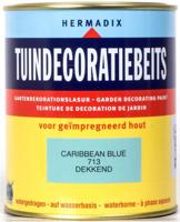 Tuindecoratiebeits 713 caribbean blue 750 ml Hermadix - Hermadix - thumbnail