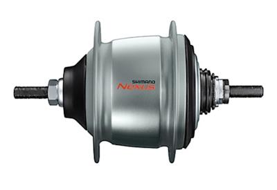 Shimano versnellingsnaaf nexus 8 sg-c6001 voor rollerbrakes / velgrem 36 gaats zilver Shimano versnellingsnaaf nexus 8 sg-c6001 voor rollerbrakes / velgrem 36 gaats zilver