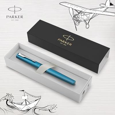 Parker roller Vector XL, fijn, in giftbox, turkoois
