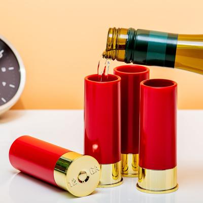 Hagelpatroon shotglaasjes (set van 4)