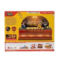 Super Mario Action Figure Deluxe Bowser Battle Playset - thumbnail
