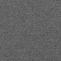 Driezitsbank Chesterfield-stijl stof donkergrijs - thumbnail