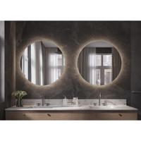 Spiegel Martens & Meijer Rotondo 120 cm met Indirecte Verlichting Rondom, Incl. Verwarming & Dimbare Sensor - thumbnail