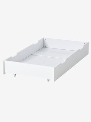 Wieglade met wieltjes MILO wit Wieglade met wieltjes MILO wit