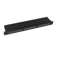 LogiLink NP0055 patch paneel 24 poorten rack mountable - thumbnail