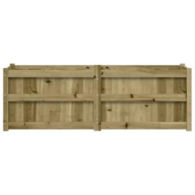 VidaXL Plantenbak 150x50x50 cm geïmpregneerd grenenhout