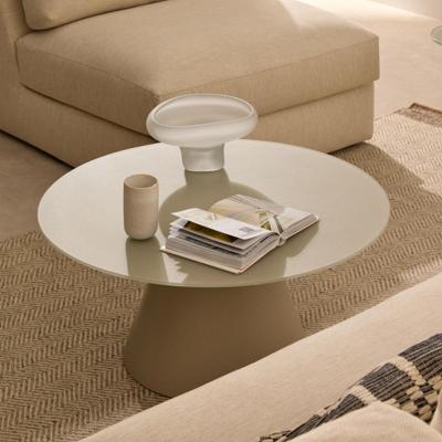 Kave Home Ronde Salontafel 'Wilshire' 80cm, kleur Grijs