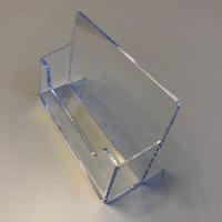 Visitekaarthouder staand - landscape - 80 stuks - thumbnail