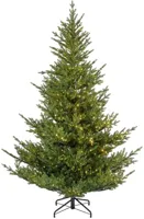 Everlands Norway grote verlichte kunstkerstboom groen 240cm, 1100 lampjes - thumbnail