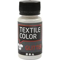 Creativ Company Textile color transparant glitter voor textielverf, 50ml - thumbnail