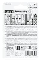 tesa Powerstrips XL Lijmhaak rechthoekig Wit Inhoud: 1 stuk(s) - thumbnail
