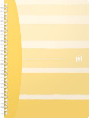 Oxford Iconics spiraalschrift, ft B5, 120 bladzijden, geruit 5 mm, geassorteerde kleuren Oxford Iconics spiraalschrift, ft B5, 120 bladzijden, geruit 5 mm, geassorteerde kleuren