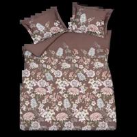 Vandyck Vandyck Rosalie dekbedovertrek 140x200/220 Rosewood - thumbnail