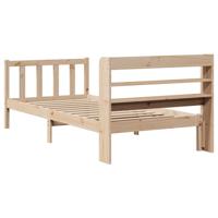 Bedframe zonder matras massief grenenhout 120x200 cm - thumbnail