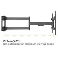 Techly ICA-PLB 490 tv-bevestiging 2,03 m (80") Zwart - thumbnail