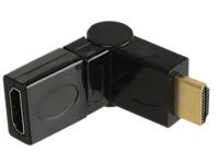 LogiLink AH0012 HDMI Adapter [1x HDMI-stekker - 1x HDMI-bus] Zwart - thumbnail