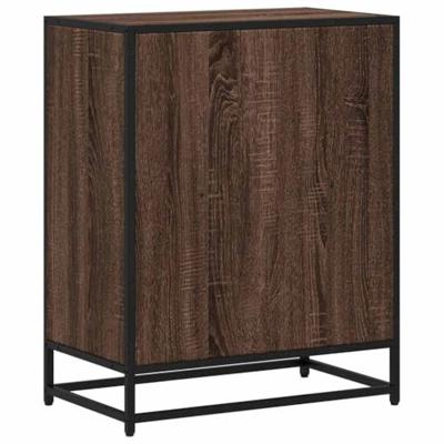 Boekenkast 60x35x76 cm bewerkt hout bruin eikenkleur Boekenkast 60x35x76 cm bewerkt hout bruin eikenkleur