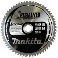 Makita Afkortzaagblad voor Hout | Efficut | Ø 260mm Asgat 30mm 60T - B-67234 - thumbnail