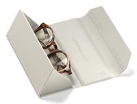 Satechi FindAll vegan-leather glasses case with Find My - Sand - thumbnail