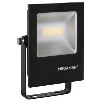 LED straler 9.5W 900 lumen 4000K IP65 zwart 100° Megatron