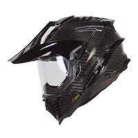 LS2 endurohelm "mx701 explorer alter", uitneembaar en wasbaar, rescue wangkussentjes, micrometrische sluiting, verwijderbare helmtop, voorbereiding voor helmcommunicatie, pinlock 70 maxvision™. helmet mx701 explorer alter xs bl./white matt - thumbnail