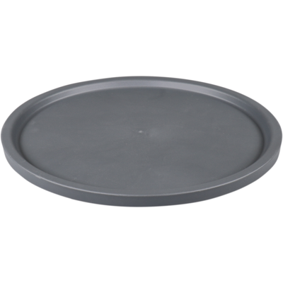 Ornamin Deksel | TPE | rond | reusable | onbreekbaar | Ø200mm | antraciet | 10 stuks