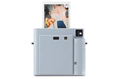 Fujifilm instax SQUARE SQ 1 Set Polaroidcamera Blauw Met ingebouwde flitser Fujifilm instax SQUARE SQ 1 Set Polaroidcamera Blauw Met ingebouwde flitser