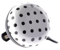 fietsbel Ding Dong 60mm Dots - thumbnail
