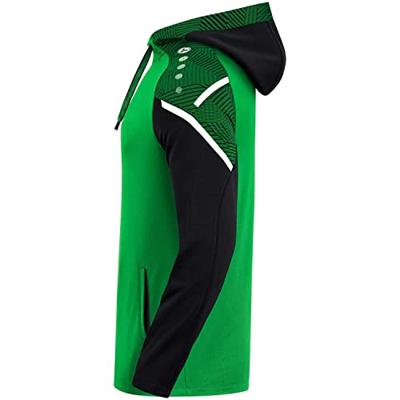 JAKO 6722 Sweater Met Kap Performance - Zachtgroen/Zwart - M