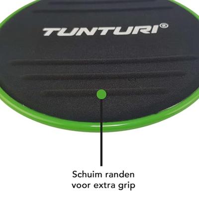 Tunturi Core sliders - Core trainer set - Buikspiertrainer set - thumbnail