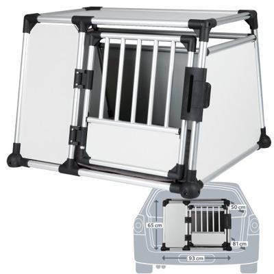 TRIXIE TRANSPORTBOX ALUMINIUM S 48X57X64 CM