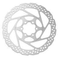 Shimano remschijf deore sm-rt56 180mm 6-gaats zilver - thumbnail