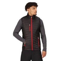 Ragetta RG894 Navigate Hybrid Bodywarmer - Black/Lime - M - thumbnail