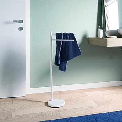 Handdoekhouder Sapho White Line Vrijstaand 89 cm Wit Handdoekhouder Sapho White Line Vrijstaand 89 cm Wit