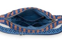 Pip Studio Freya Schoudertas Streep Blauw - thumbnail