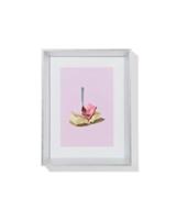 HEMA Fotolijst 15x20cm hout facet (zilver) - thumbnail