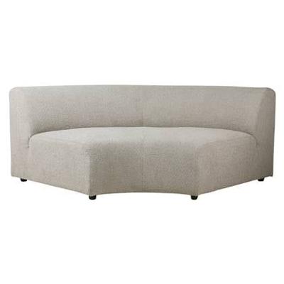 HKliving Jax Bank Element - Middenstuk Rond - Stone HKliving Jax Bank Element - Middenstuk Rond - Stone