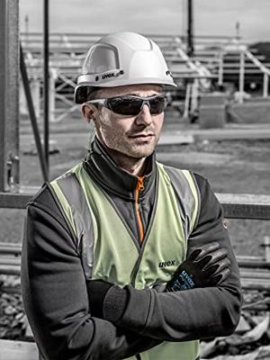 uvex i-works 9194270 Veiligheidsbril Incl. UV-bescherming Antraciet, Grijs