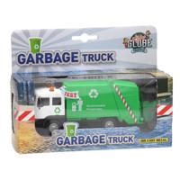 Die Cast pull back vuilniswagen - thumbnail
