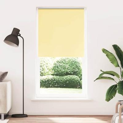 VidaXL Rolgordijn verduisterend 115x210 cm stofbreedte 110,7 cm geel VidaXL Rolgordijn verduisterend 115x210 cm stofbreedte 110,7 cm geel