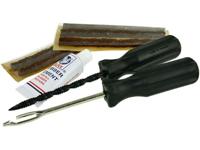 Tubeless reparatie-set m/koord - thumbnail