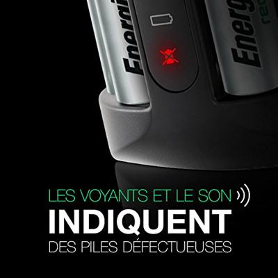 Energizer Pro ACU HR6 POW batterijlader + 2 AA 2000 mAh batterijen - thumbnail