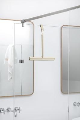 Brabantia ReNew Douchewisser - deurhaak - soft beige 223303 Brabantia ReNew Douchewisser - deurhaak - soft beige 223303