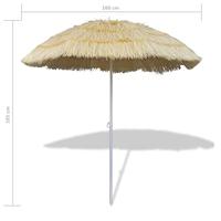 VidaXL Strandparasol kantelbaar hawaii-stijl - thumbnail