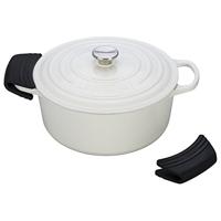 LE CREUSET - Siliconen - Set/2 handgrepen zwart - thumbnail