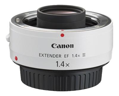 Canon EF 1.4x III teleconverter + lenstas