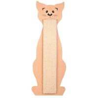 TRIXIE KRABPLANK KAT SISALTAPIJT MET CATNIP NATUREL / BEIGE 58X21 CM 2 ST - thumbnail