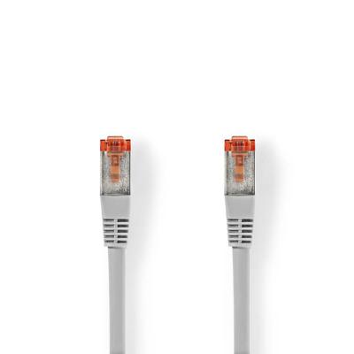 CAT6 S/FTP-Netwerkkabel | RJ45 (8P8C) Male - RJ45 (8P8C) Male | 1,0 m | Grijs CAT6 S/FTP-Netwerkkabel | RJ45 (8P8C) Male - RJ45 (8P8C) Male | 1,0 m | Grijs