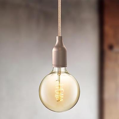 Light depot - strijkijzersnoer 1,5 meter - beige bruin - Outlet